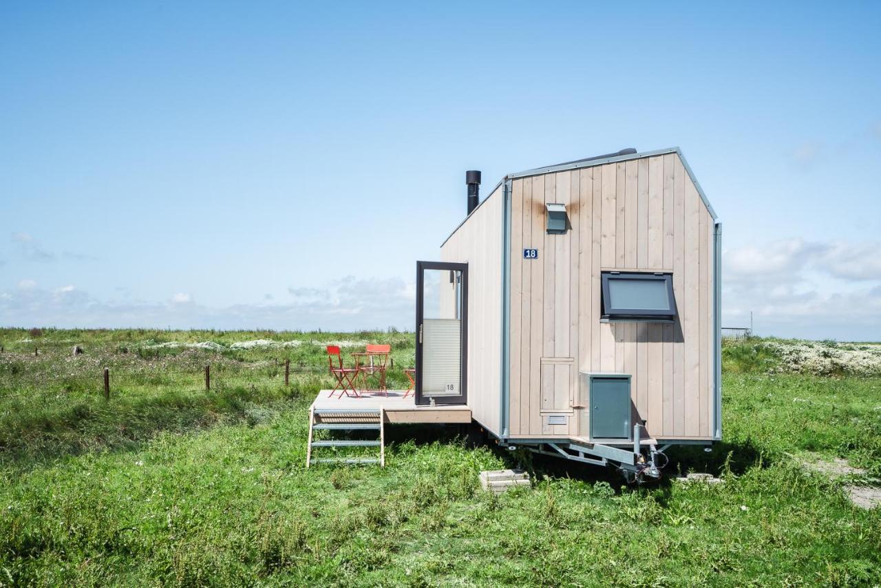 Tiny House Pioneer 18 Zur Meerseite - Green Tiny Village Harlesiel Carolinensiel Exteriér fotografie